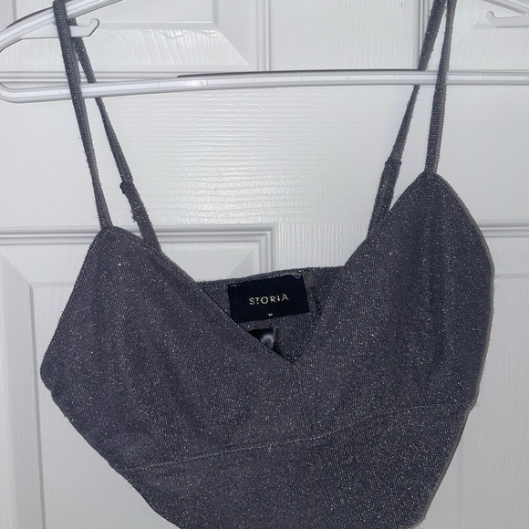 Shimmer crop top - Picture 4 of 4